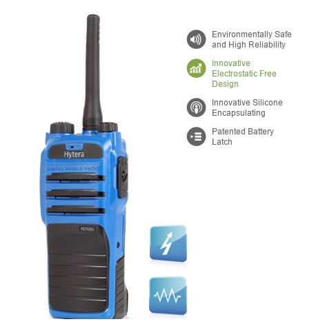 Hytera PD715Ex VHF käsiradio