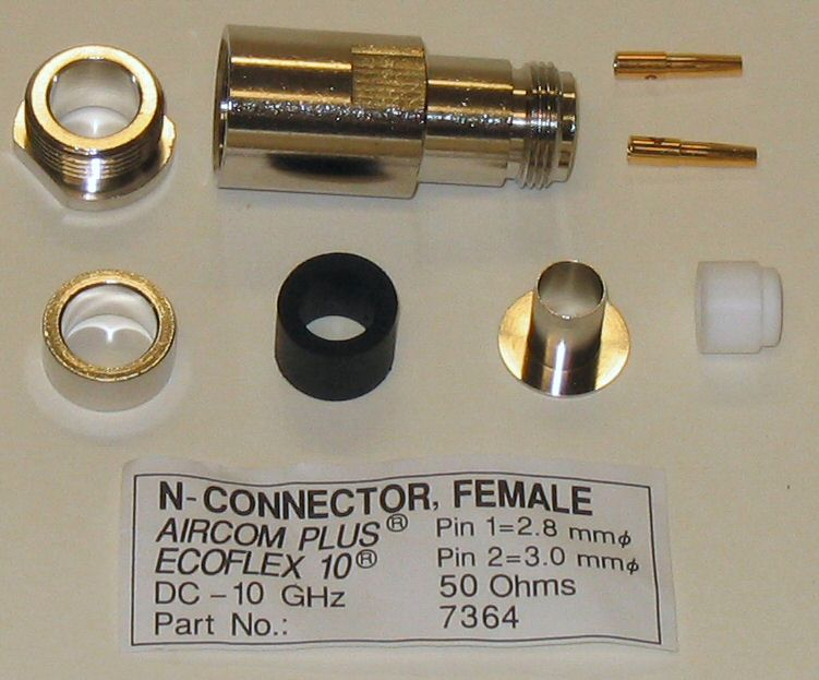 N female connector for ecoflex10