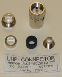 PL (UHF) male connector for ecoflex10